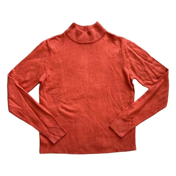 Blair Orange Turtleneck Sweater S - Picture 1 of 3
